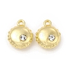 Alloy Rhinestone Pendants FIND-B016-03G-2