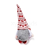 Valentine's Day Cloth Doll Gnome Figurines DJEW-K021-01B-2