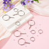 5Pcs 304 Stainless Steel Open Back Bezel Pendants STAS-TAD0001-01D-4