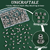 210Pcs 7 Styles Tibetan Style Alloy Bead Cap & Cone FIND-UN0015-64-5