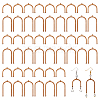CHGCRAFT 60Pcs 2 Style Unfinished Wood Chandelier Component Links WOOD-CA0001-55-1