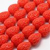 Synthetic Coral Beads Strands CORA-F017-01-2