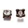 Alloy Rhinestone Multi-strand Links ALRI-F066-01AS-RS-2