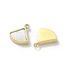 Ion Plating(IP) 304 Stainless Steel Charms STAS-Z099-02G-01-2