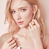6Pcs Adjustable Brass Finger Rings Components KK-BBC0021-27-7