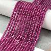 Natural Ruby Beads Strands X-G-L597-B01-01-2