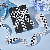 Polyester Grosgrain Ribbon OCOR-WH0105-050B-4