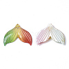 Transparent UV Printed Acrylic  Pendants TACR-S136-001K-1