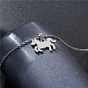 Horse Stainless Steel Pendant Necklaces PW-WG456C5-01-4