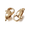 Brass Lobster Claw Clasps KK-CBA4292-09G-2