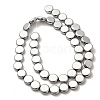 Electroplated Synthetic Non-magnetic Hematite Beads Strands G-L613-L01-02A-2