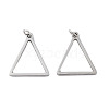 Non-Tarnish 304 Stainless Steel Pendants STAS-G324-01D-P-1