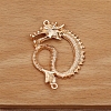 Alloy Dragon Connector Charms for DIY jewelry accessories PW-WG2C514-03-1