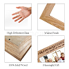 Natural Wood Photo Frames DIY-WH0247-009-3