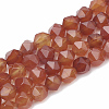 Natural Carnelian Beads Strands G-S332-6mm-005-1