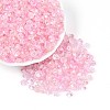Baking Paint Transparent Glass Beads DGLA-T004-07K-3