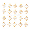 20Pcs Light Gold Alloy Enamel Charms ENAM-YW0001-36C-1