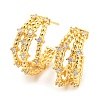 Rack Plating Brass Split Earrings EJEW-A028-12G-1