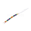 Rainbow Pride Bracelet BJEW-F422-01A-2
