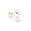 Plating Acrylic Beads SACR-CW0001-01-3