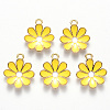 Alloy Enamel Pendants X-ENAM-S121-116-G-4