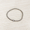 304 Stainless Steel Beads Stretch Bracelets for Women FS-WGC4F34-26-1