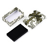 Flower Printed Cardboard Jewelry Boxes CBOX-T006-07B-4