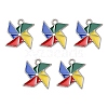 Alloy Enamel Pendants ENAM-YW0002-35B-1