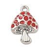 Alloy Enamel Pendants ENAM-R148-01P-1