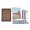 DIY 5D Fuji Mountain City Canvas Diamond Painting Kits DIY-C018-14-3