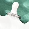 304 Stainless Steel Rhinestone Rotating Finger Rings RJEW-A074-01C-P-3