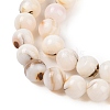 Natural Freshwater Shell Beads Strands SHEL-T011-02-8mm-3