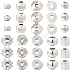 1000Pcs 10 Styles CCB Plastic Beads CCB-PA0001-07-7