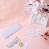 CRASPIRE 500Pcs 5 Style Perfume Paper Test Strips DIY-CP0009-88-3