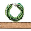 Glass Seed Beads Multi-strand Bracelets BJEW-H203-03S-01-3
