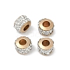 Alloy Rhinestone Clay Pave Beads ALRI-D300-01G-02-1