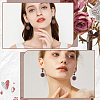 50Pcs Wood Stud Earring Finding FIND-SP0001-19B-5