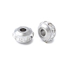 304 Stainless Steel Polymer Clay Rhinestone Beads STAS-Q038-01B-1