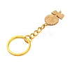 Sunflower Alloy Enamel Keychains KEYC-JKC01003-4