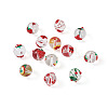20Pcs 10 Style Transparent Glass Enamel Beads GLAA-KS0001-08-3