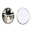 Glass Cabochons GGLA-T004-01L-2