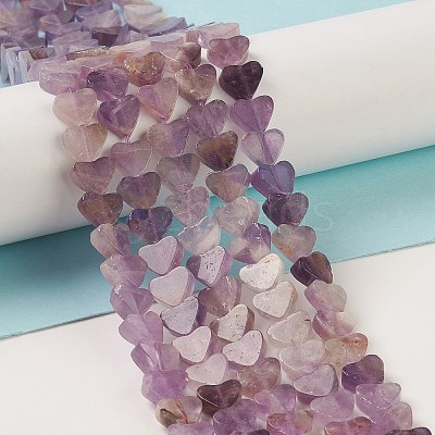 Natural Amethyst Beads Strands G-M403-A13-1