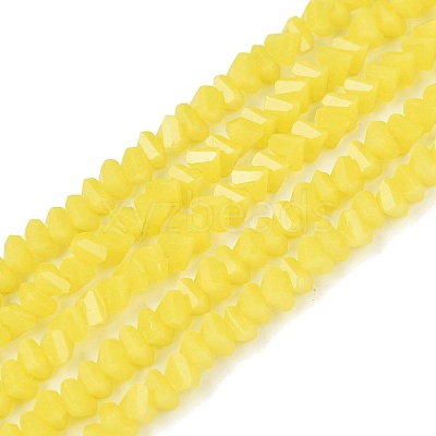 Opaque Glass Beads Strands GLAA-N019-3mm-05-1