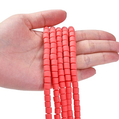 Handmade Polymer Clay Bead Strands X-CLAY-ZX006-01F-1