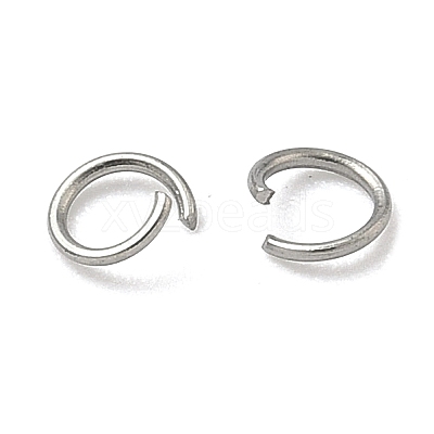 Tarnish Resistant 304 Stainless Steel Open Jump Rings STAS-E066-01-3mm-1