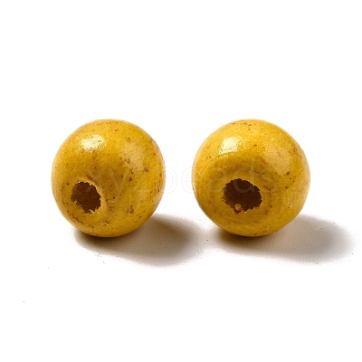Natural Wood Beads YTB022-5-1