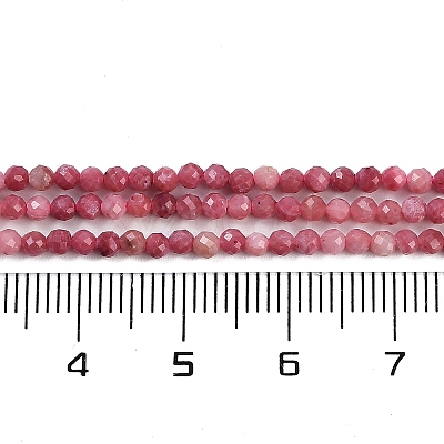 Natural Rhodonite Beads Strands G-P553-G06-01-1