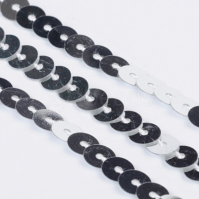 Plastic Paillette/Sequins Chain Rolls BS02Y-1