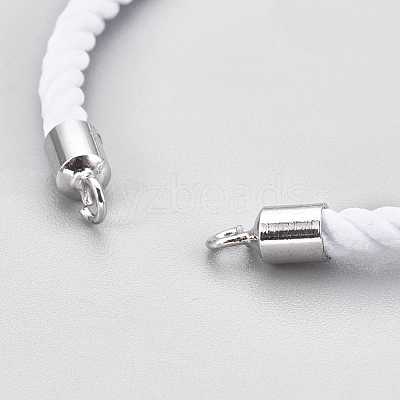 Cotton Cord Bracelet Making KK-F758-03L-P-1