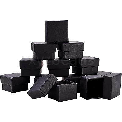 Kraft Paper Cardboard Jewelry Boxes CBOX-BC0001-13A-1